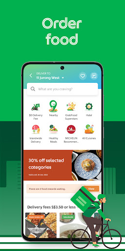 Grab - Taxi & Food Delivery Screenshot