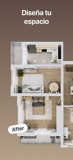 Captura de pantalla de Diseñador de Habitaciones 3D