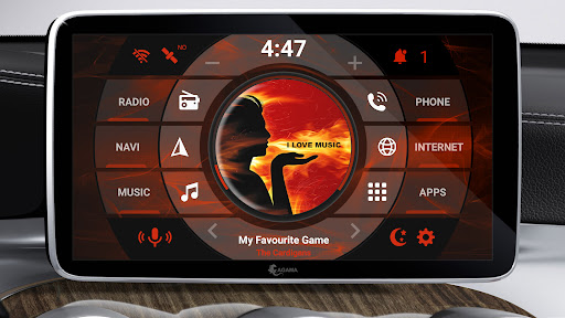 Captura de pantalla de AGAMA Car Launcher