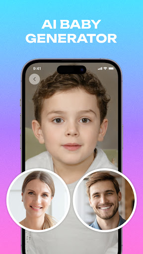 Captura de pantalla de AI Baby Generator: Face Maker