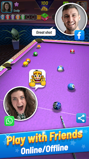 8 Ball Shoot It All - 8 Pool screenshot