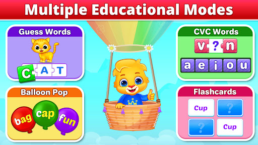 Captura de pantalla de Spelling & Phonics: Kids Games