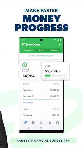 Captura de pantalla de EveryDollar: Budget Management