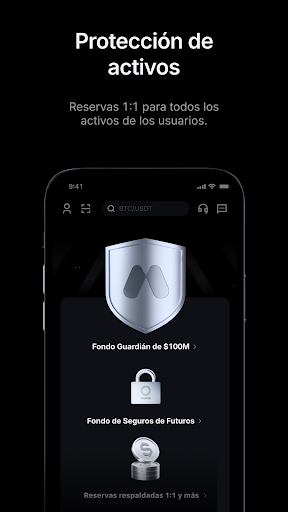 Captura de pantalla de MEXC: Compra Bitcoin y criptos