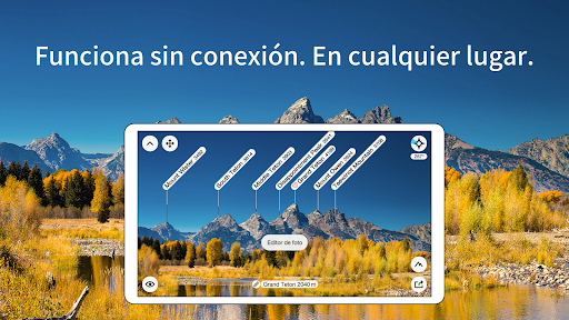 Captura de pantalla de PeakFinder