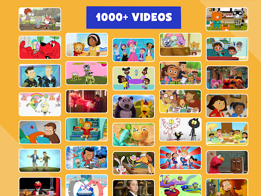 Captura de pantalla de PBS KIDS Video