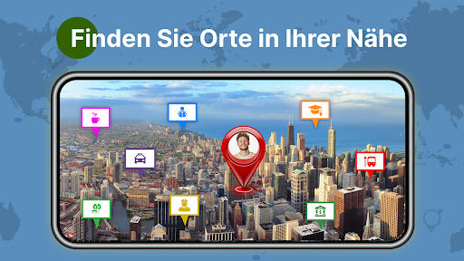 Street View Live 3D-GPS-Karte Screenshot