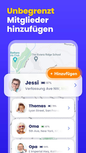 Handy Orten: Standort App Screenshot