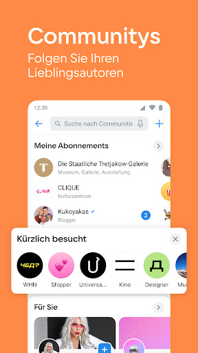 VK: Soziales Netzwerk & Anrufe Screenshot