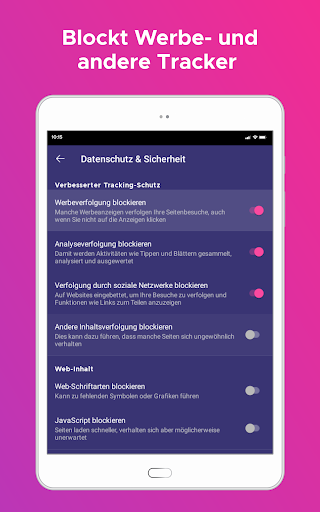 Firefox Focus Browser Screenshot