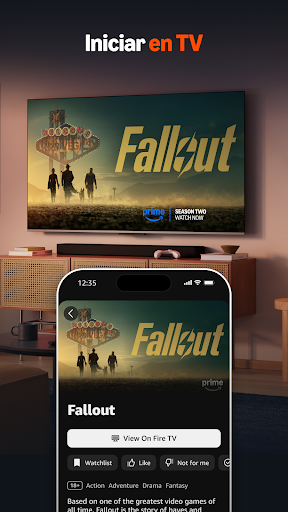 Captura de pantalla de Amazon Fire TV