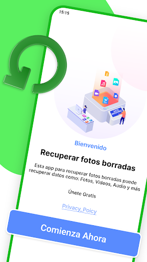 Captura de pantalla de Recuperar Fotos Borradas