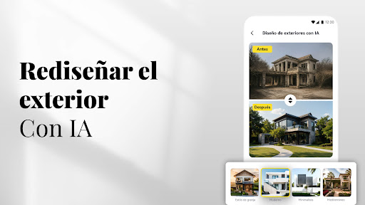Captura de pantalla de Diseño de casa IA - DecAI™