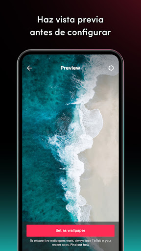 Captura de pantalla de TickTock-TikTok Live Wallpaper