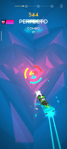Captura de pantalla de Beat Rider: Corrida Neon