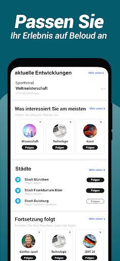Beloud: Lokale News, Meinungen Screenshot