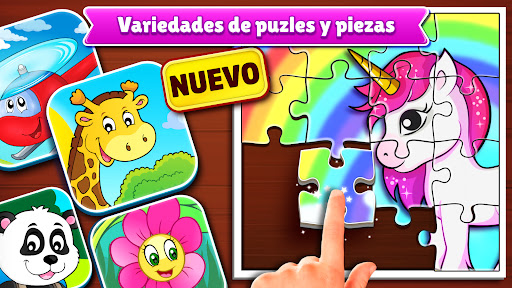 Captura de pantalla de Juegos rompecabezas para niños