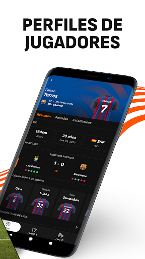 Captura de pantalla de LiveScore Resultados de fútbol
