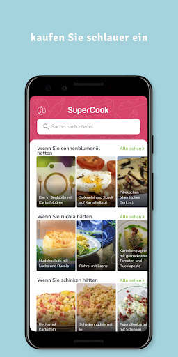 Supercook-Rezeptgenerator Screenshot