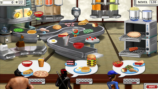 Captura de pantalla de Burger Shop 2 Deluxe