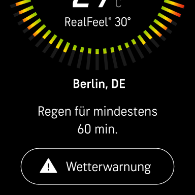 AccuWeather: Wetterradar Screenshot