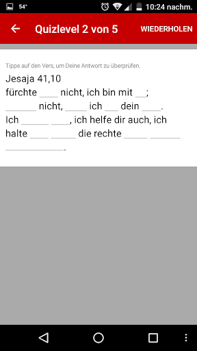 Gewappnet: Verse für den Kampf Screenshot