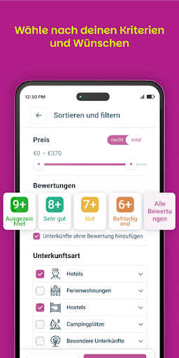 Cozycozy: Alle Unterkünfte Screenshot