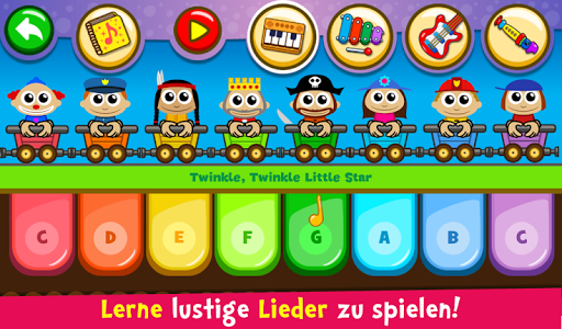Klavier Kinder Musik & Lieder Screenshot