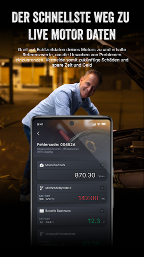 Carly OBD2 Scanner Screenshot