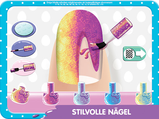 Hello Kitty Nagelsalon Screenshot