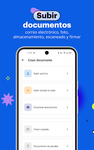 Captura de pantalla de SignNow: firmar documentos PDF