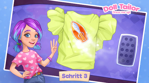Mädchen Ankleidespiele. Nähen Screenshot