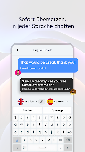 Lingual Coach: Lernen mit KI Screenshot