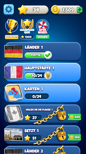 Erraten Sie die Flagge Screenshot