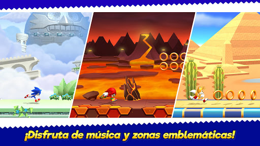 Captura de pantalla de Sonic Runners Adventure juego