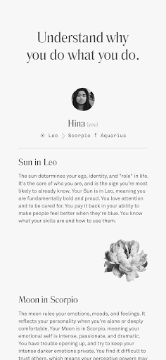 Co–Star Personalized Astrology screenshot