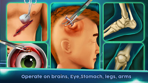 Captura de pantalla de Surgery Doctor Simulator Games