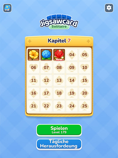 Jigsawcard Solitaire Puzzle Screenshot