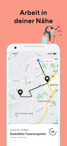 DoorDash - Kurier Screenshot