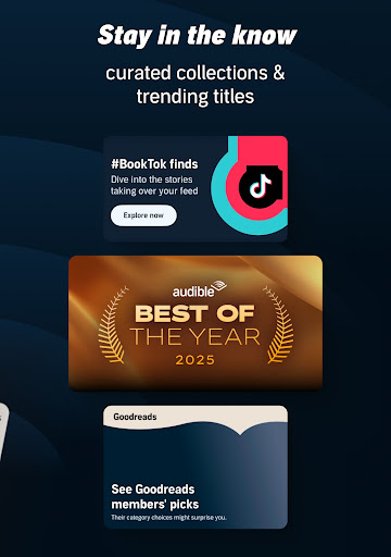 Audible: Audiobooks & Podcasts screenshot
