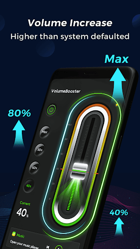 Captura de pantalla de Amplificador de volumen - alto