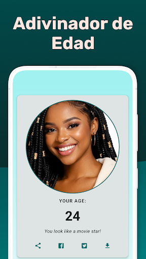 Captura de pantalla de Escáner de Edad - Edad Facial