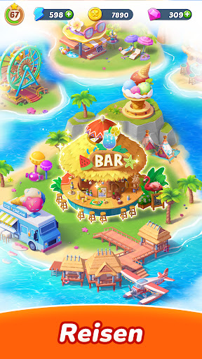 Tasty Travels: Merge Game Screenshot