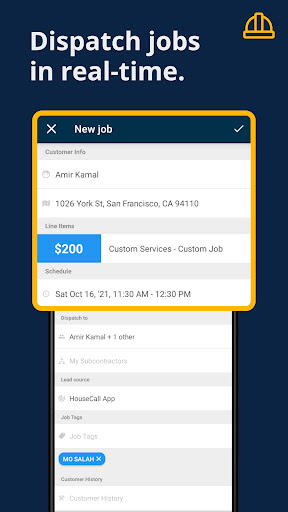 Captura de pantalla de Housecall Pro: Field Service