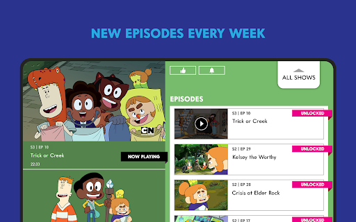 Captura de pantalla de Cartoon Network App