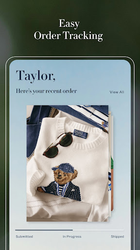 Captura de pantalla de Ralph Lauren: Luxury Shopping