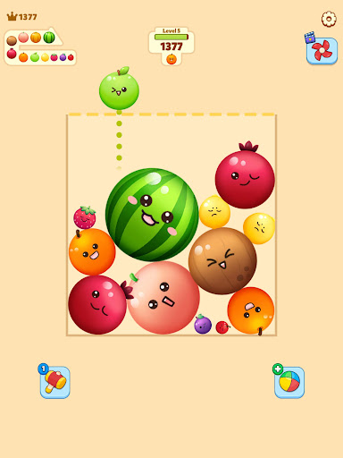 Fruit Merge-Juicy Melon Puzzle screenshot