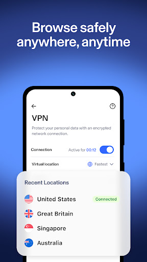 Captura de pantalla de Aura: Security & Protection