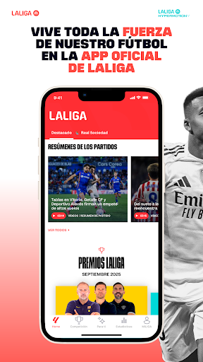 Captura de pantalla de LALIGA App Oficial 2025/26