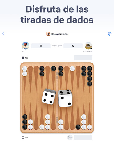 Captura de pantalla de Backgammon - Juegos de mesa